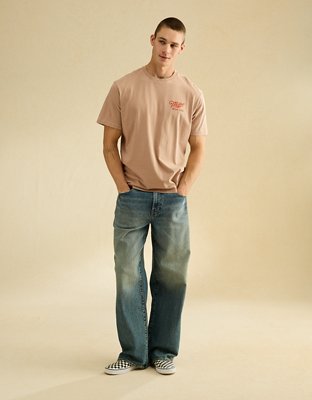 AE Boxy Miller Beer Graphic T-Shirt