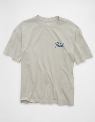 AE Boxy Pabst Blue Ribbon Graphic T-Shirt