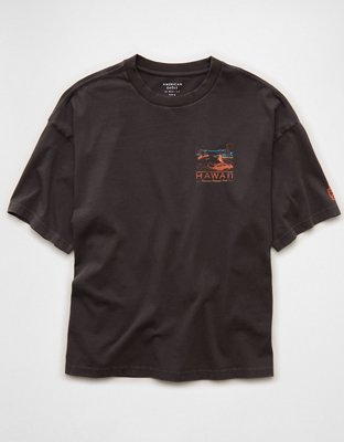 AE Boxy Hawaii National Park Graphic T-Shirt