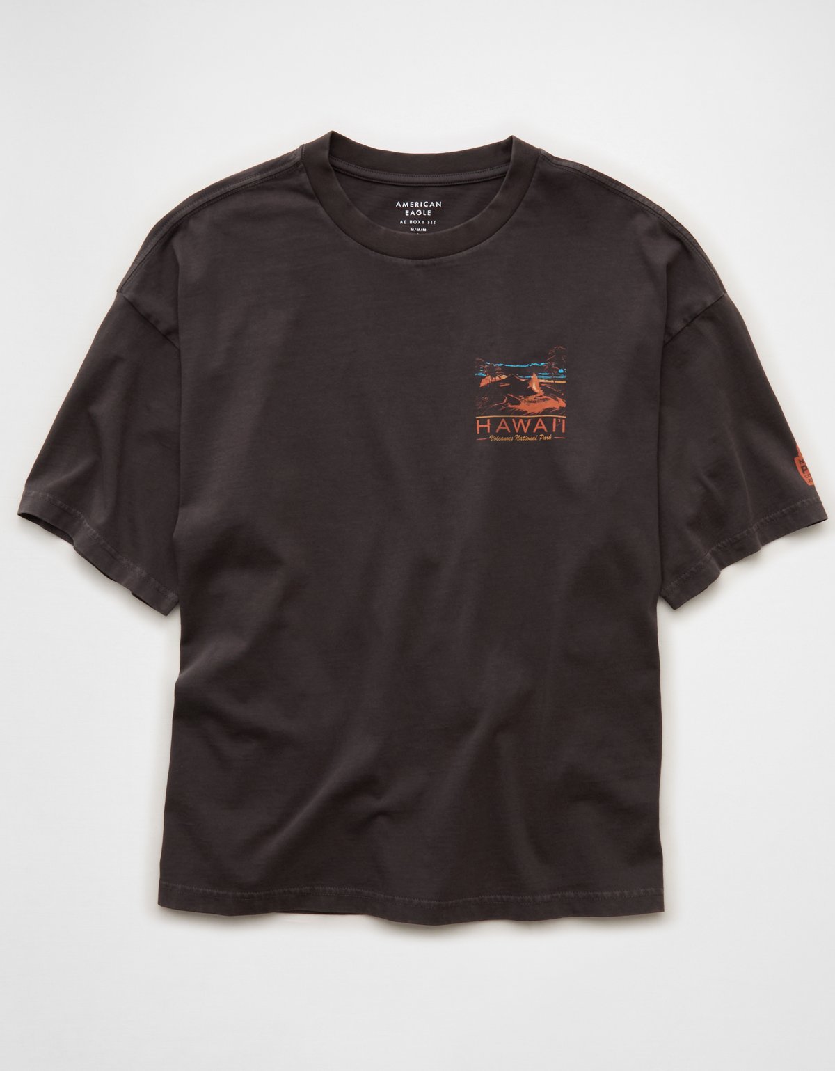 AE Boxy Hawaii National Park Graphic T-Shirt - image 3