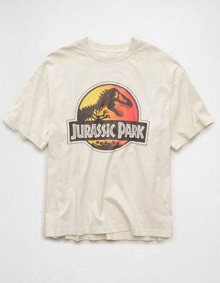 AE Boxy Jurassic Park Graphic T-Shirt