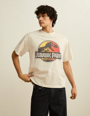 AE Boxy Jurassic Park Graphic T-Shirt