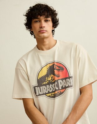 AE Boxy Jurassic Park Graphic T-Shirt