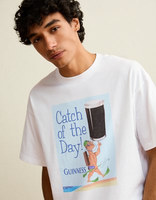 AE Boxy Fit Guinness Graphic T-Shirt