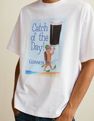 AE Boxy Fit Guinness Graphic T-Shirt