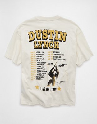 AE Boxy Dustin Lynch Graphic T-Shirt