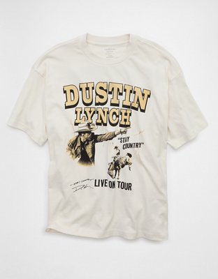 AE Boxy Dustin Lynch Graphic T-Shirt
