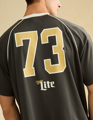 AE Boxy Miller Graphic Mesh Jersey