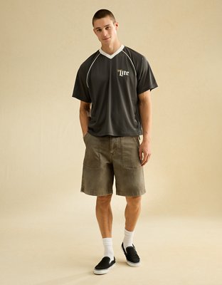 AE Boxy Miller Graphic Mesh Jersey