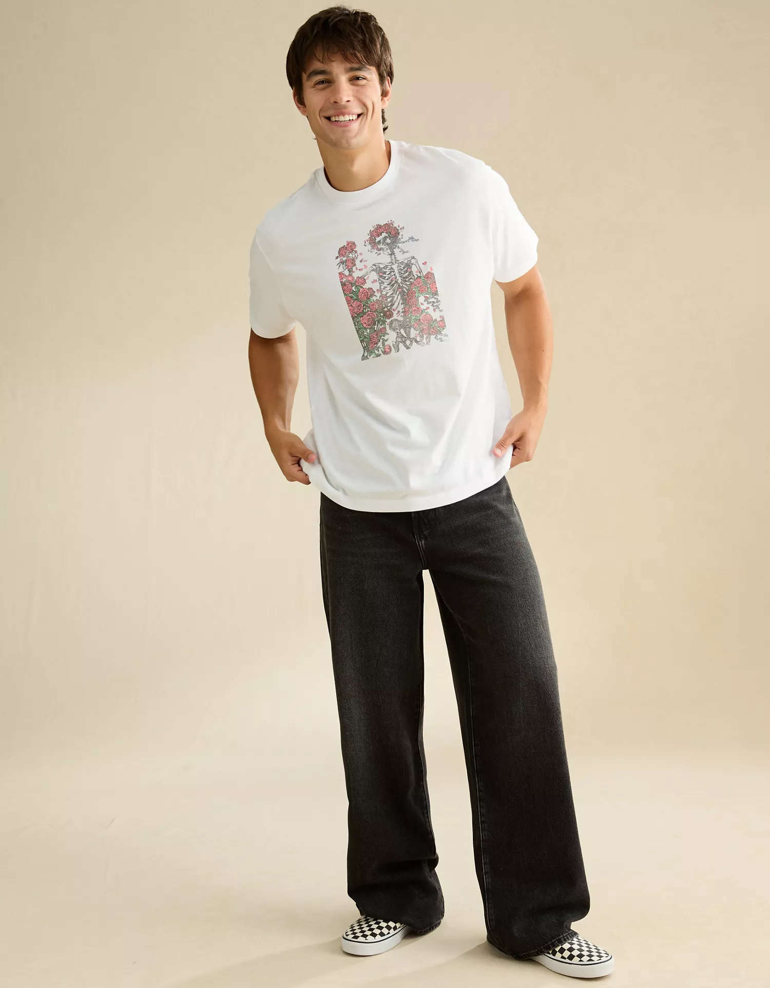 AE Standard Fit Grateful Dead Graphic T-Shirt - thumbnail 5