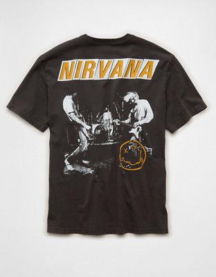 AE Standard Fit Nirvana Graphic T-Shirt
