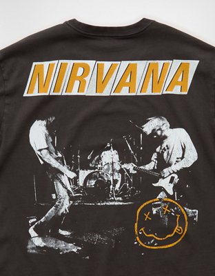 AE Standard Fit Nirvana Graphic T-Shirt