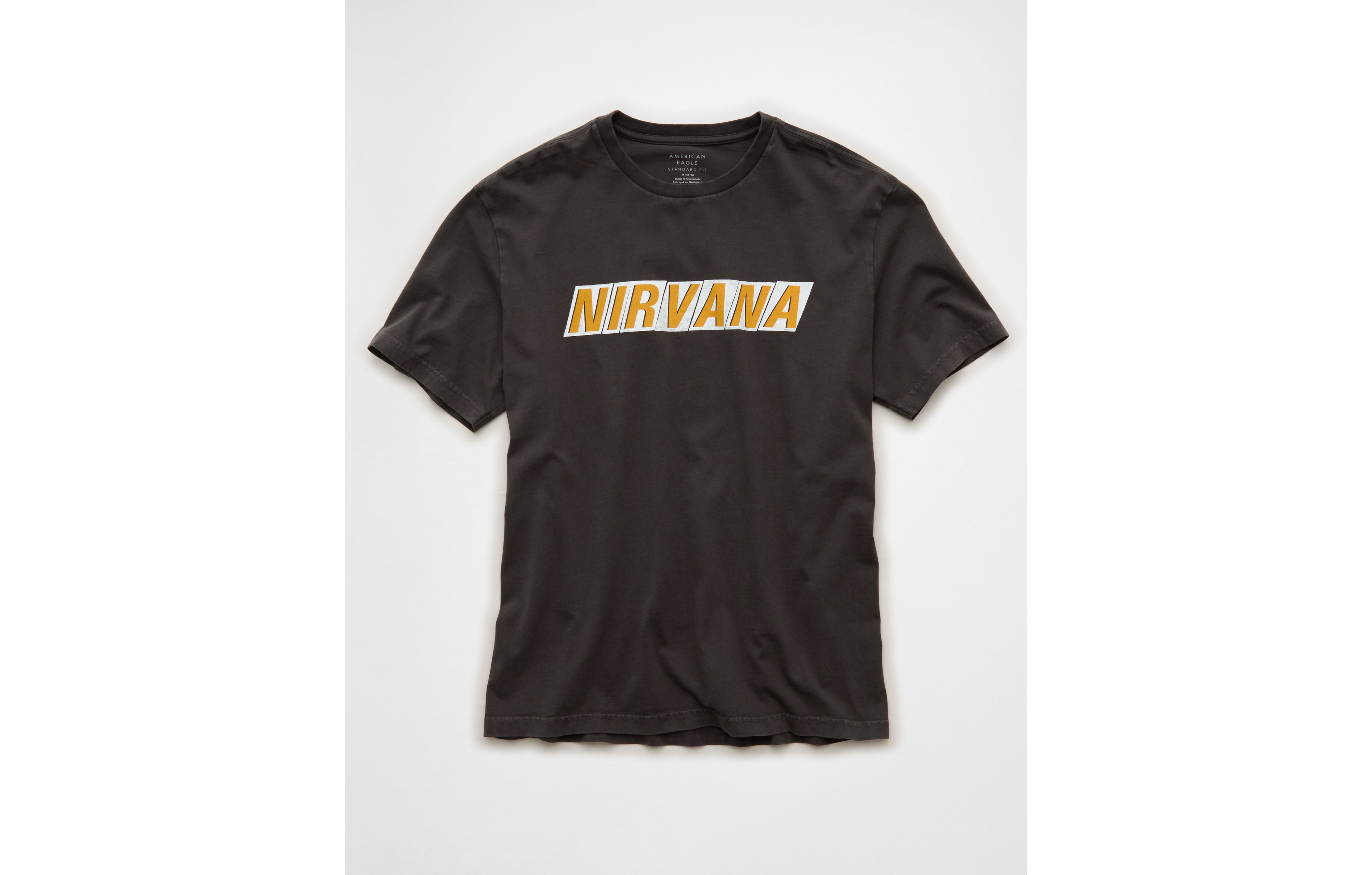 AE Standard Fit Nirvana Graphic T-Shirt