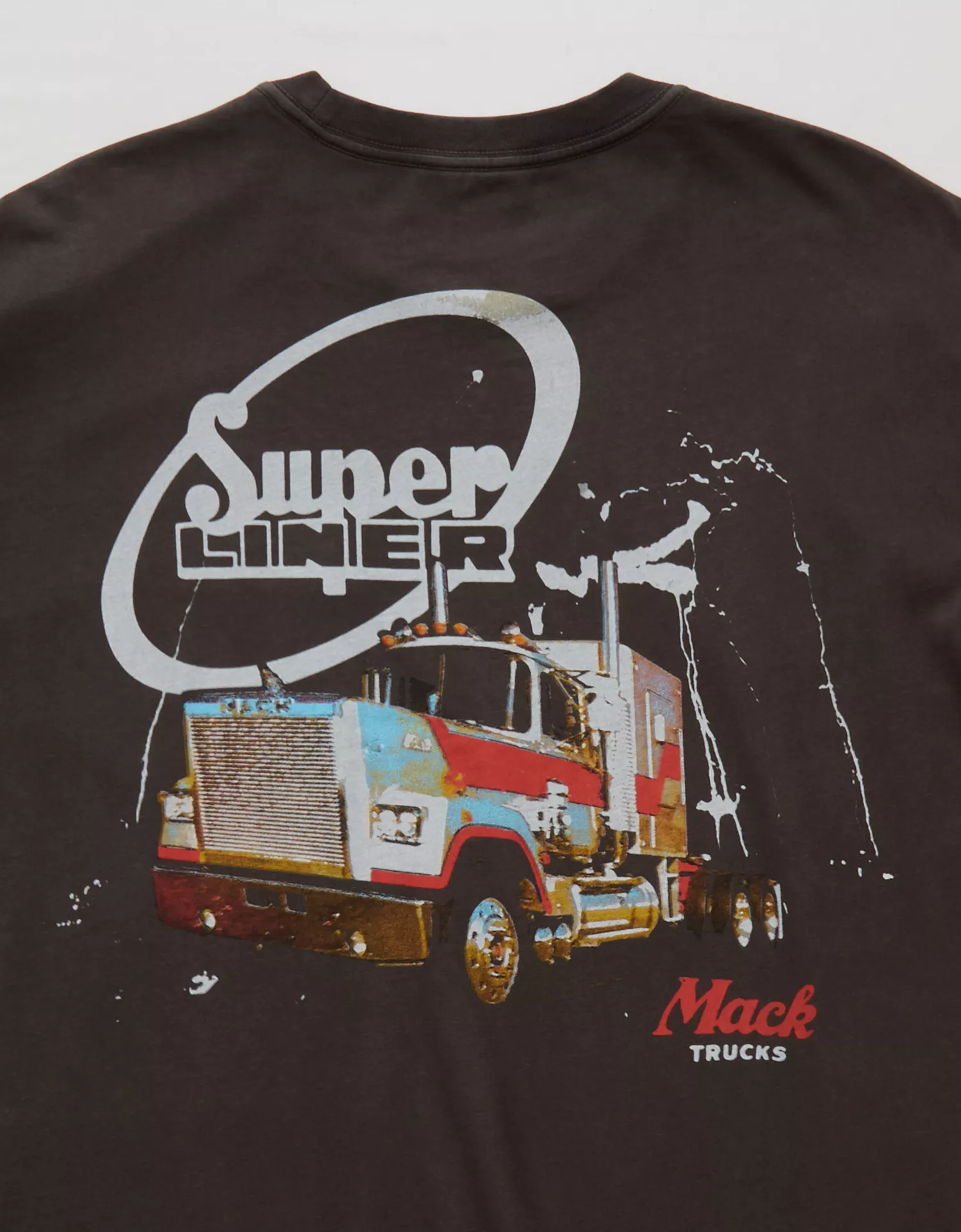 AE Standard Fit Mack Truck Graphic T-Shirt - thumbnail 8
