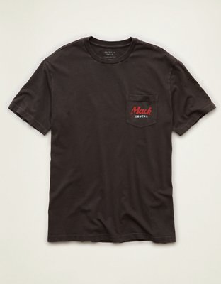 AE Standard Fit Mack Truck Graphic T-Shirt