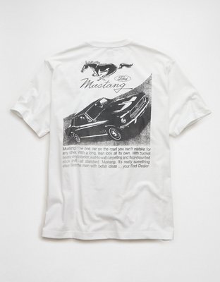 AE Standard Fit Ford Mustang Graphic T-Shirt
