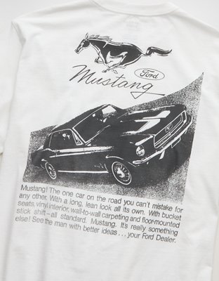 AE Standard Fit Ford Mustang Graphic T-Shirt