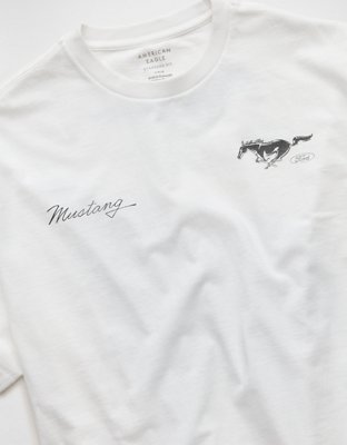 AE Standard Fit Ford Mustang Graphic T-Shirt
