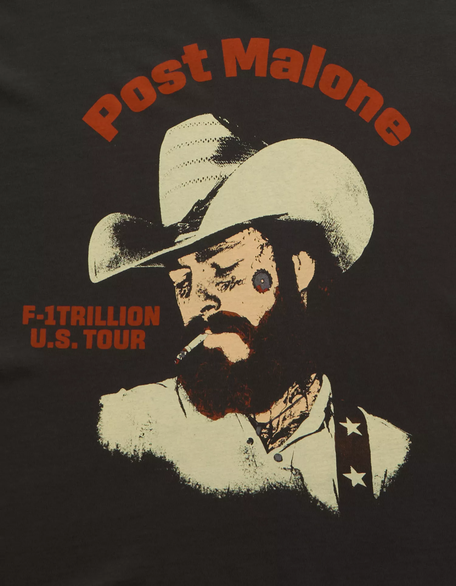 AE Boxy Fit Post Malone Long-Sleeve Graphic T-Shirt - thumbnail 5