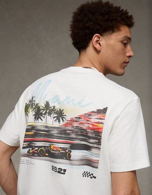 AE x Oracle Standard Fit Red Bull Racing Graphic T-Shirt