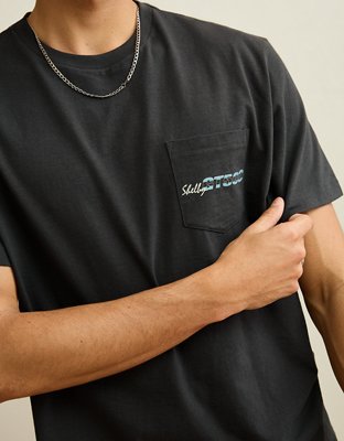 AE Standard Fit Ford Mustang Graphic T-Shirt