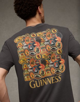 AE Standard Fit Guinness Graphic T-Shirt
