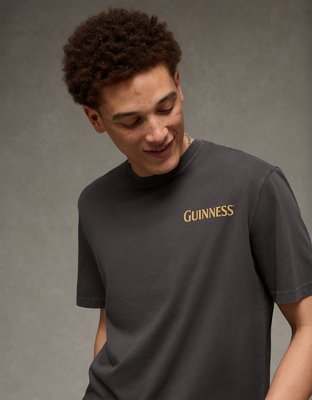 AE Standard Fit Guinness Graphic T-Shirt