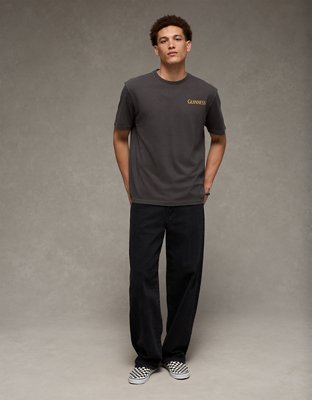 AE Standard Fit Guinness Graphic T-Shirt