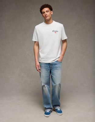 AE Standard Fit Coors Graphic T-Shirt