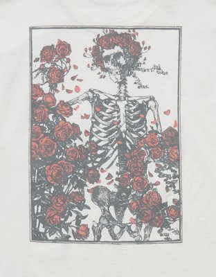 AE Standard Fit Grateful Dead Graphic T-Shirt | American Eagle