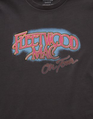 AE Shrunken Fit Fleetwood Mac Graphic T-Shirt