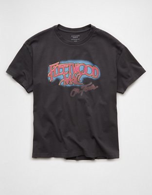 AE Shrunken Fit Fleetwood Mac Graphic T-Shirt from American Eagle - $31.45