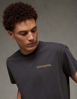 T-shirt rétréci à image Corvette AE