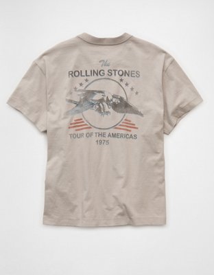 AE Shrunken Fit Rolling Stones Graphic T-Shirt