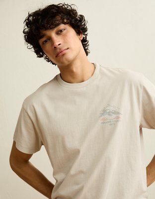 AE Shrunken Fit Rolling Stones Graphic T-Shirt