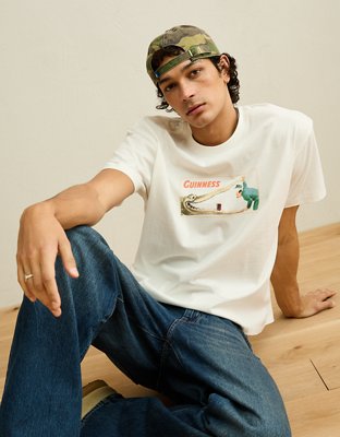AE Shrunken Fit Guinness Graphic T-Shirt