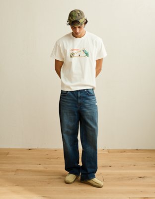 AE Shrunken Fit Guinness Graphic T-Shirt