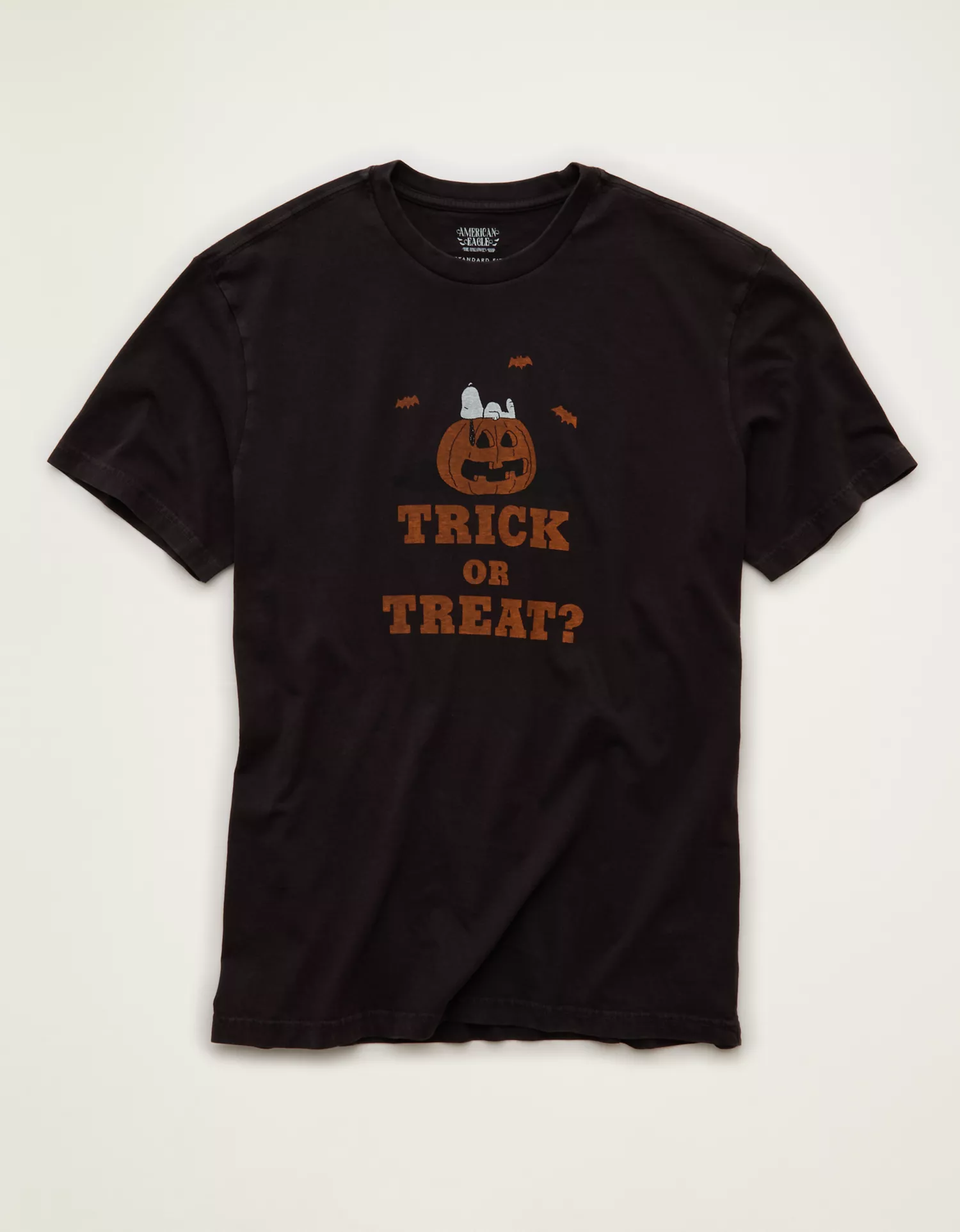 AE Standard Fit Snoopy Halloween Graphic T-Shirt - thumbnail 3