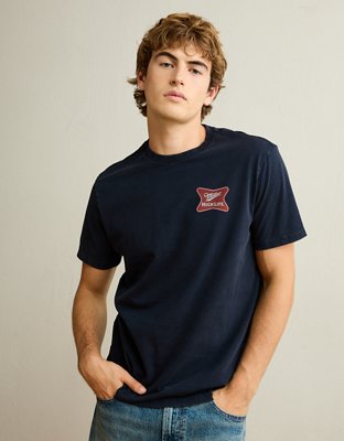 AE Standard Fit Miller High Life Graphic T-Shirt