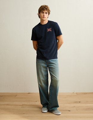 AE Standard Fit Miller High Life Graphic T-Shirt