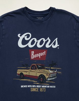 USA製 ハーレーダビッドソン　COORS コラボ　tシャツ XL 企業T AE Standard Fit Coors Graphic T-Shirt | American Eagle