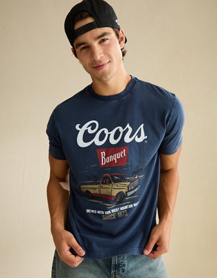 AE Standard Fit Coors Graphic T-Shirt