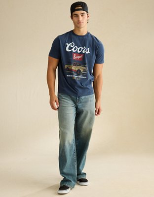 AE Standard Fit Coors Graphic T-Shirt
