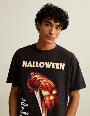AE Boxy Fit Halloween Movie Graphic T-Shirt