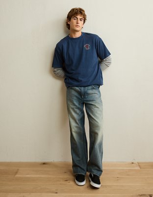 AE Boxy Fit Grateful Dead Graphic T-Shirt