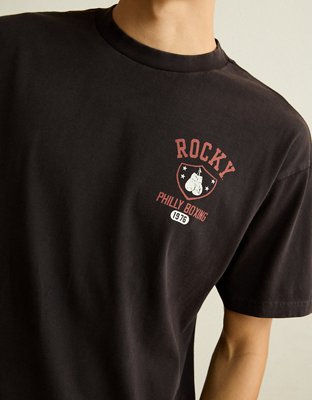 AE Boxy Fit Rocky Graphic T-Shirt