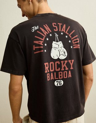 AE Boxy Fit Rocky Graphic T-Shirt