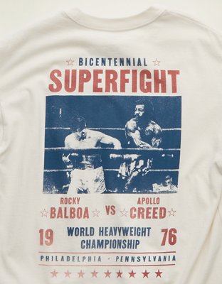 AE Boxy Fit Rocky Graphic T-Shirt