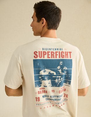 AE Boxy Fit Rocky Graphic T-Shirt