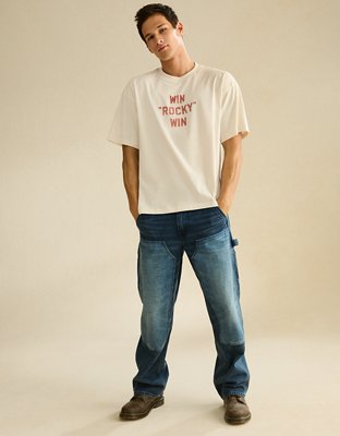 AE Boxy Fit Rocky Graphic T-Shirt